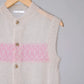 KAKAN | BABY MOHAIR VEST Pink Beige