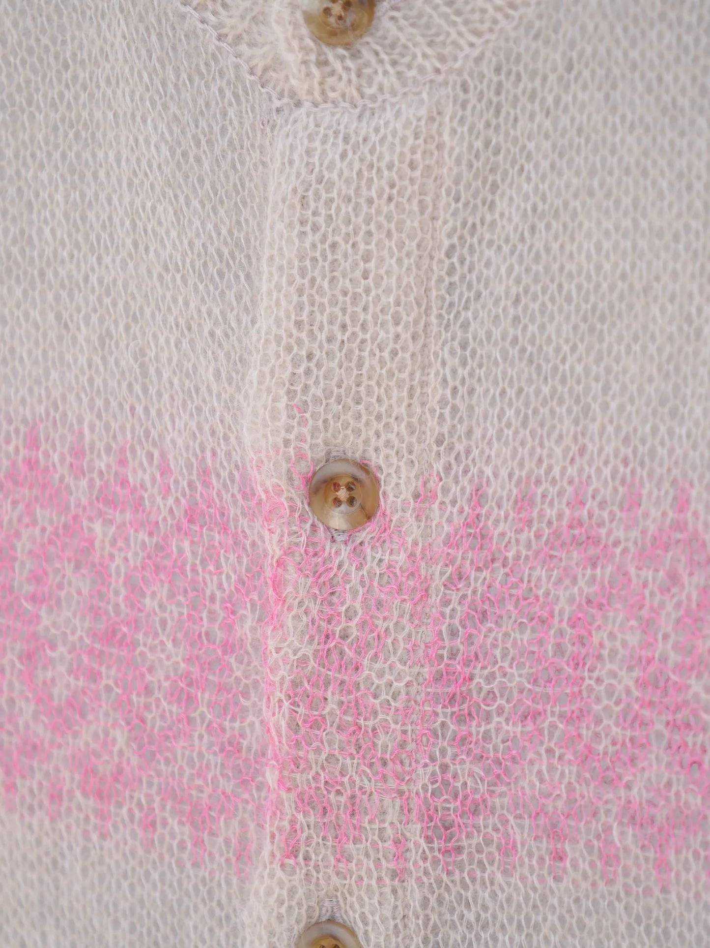 KAKAN | BABY MOHAIR VEST Pink Beige