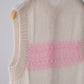 KAKAN | BABY MOHAIR VEST Pink Beige