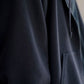 COMOLI | ウールニット ジップパーカ BLACK