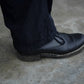 THE NULABEL | GARMENT DYED TROPICAL TROUSERS BLACK