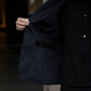 THE NULABEL | GARMENT DYED WORK JACKET BLACK