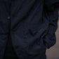 THE NULABEL | GARMENT DYED WORK JACKET BLACK