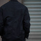 THE NULABEL | GARMENT DYED WORK JACKET BLACK