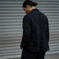 THE NULABEL | GARMENT DYED WORK JACKET BLACK