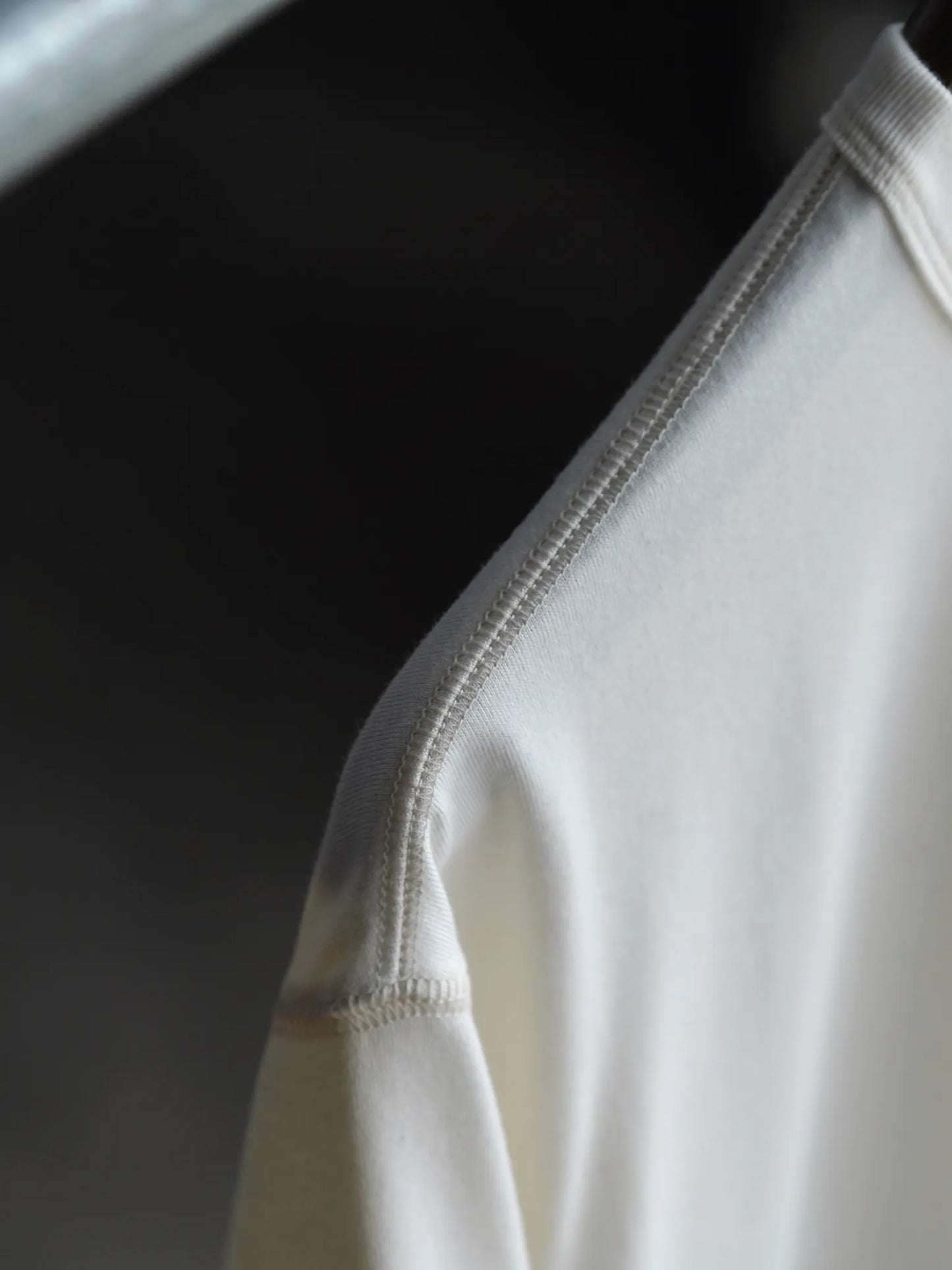 calmlence | CREW NECK SS T-SHIRT OWHT