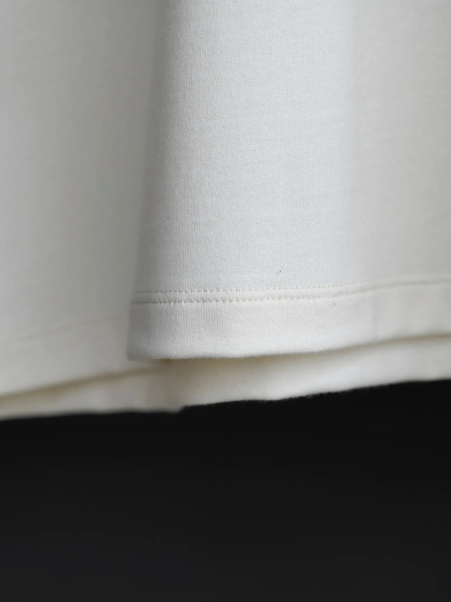calmlence | CREW NECK SS T-SHIRT OWHT