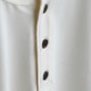 calmlence | HENLEY NECK SS T-SHIRT OWHT