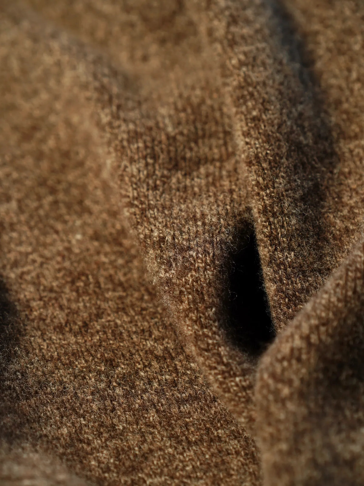 Olde H & Daughter | WOOL / CASHMERE HALF ZIP P/O FUZZ