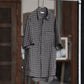 calmlence | REGULAR COLLAR SS SHIRTS GRY/BRN