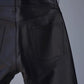COMOLI | レザー 5Pパンツ BLACK
