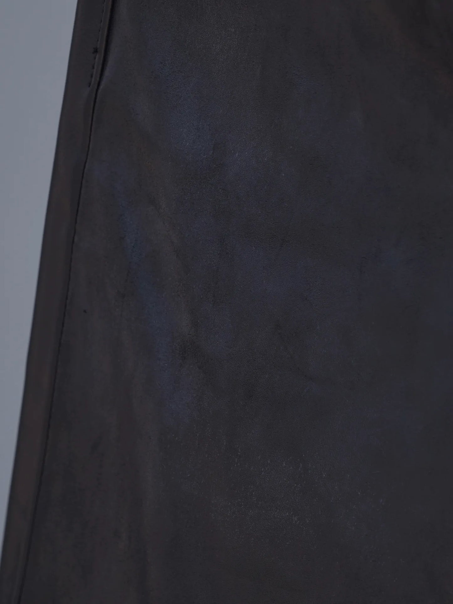 COMOLI | レザー 5Pパンツ BLACK