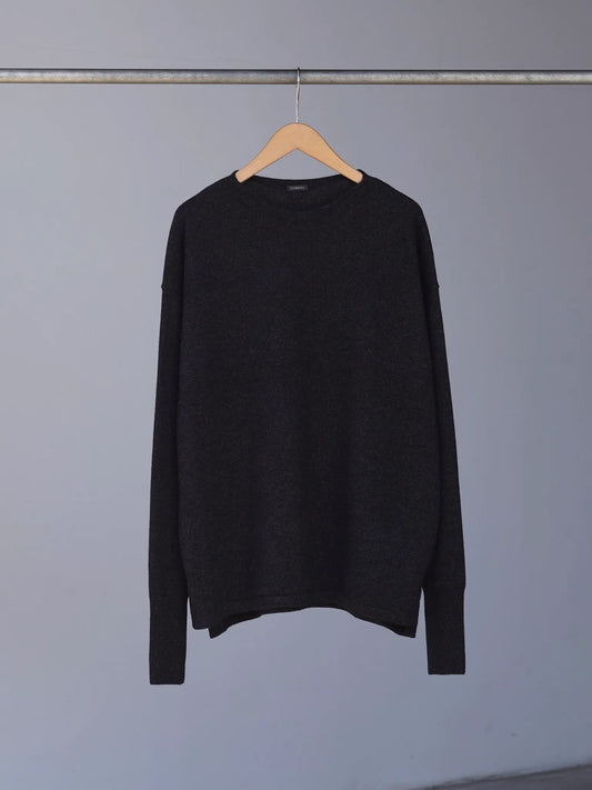 COMOLI | カシミヤ コモリニット CHARCOAL