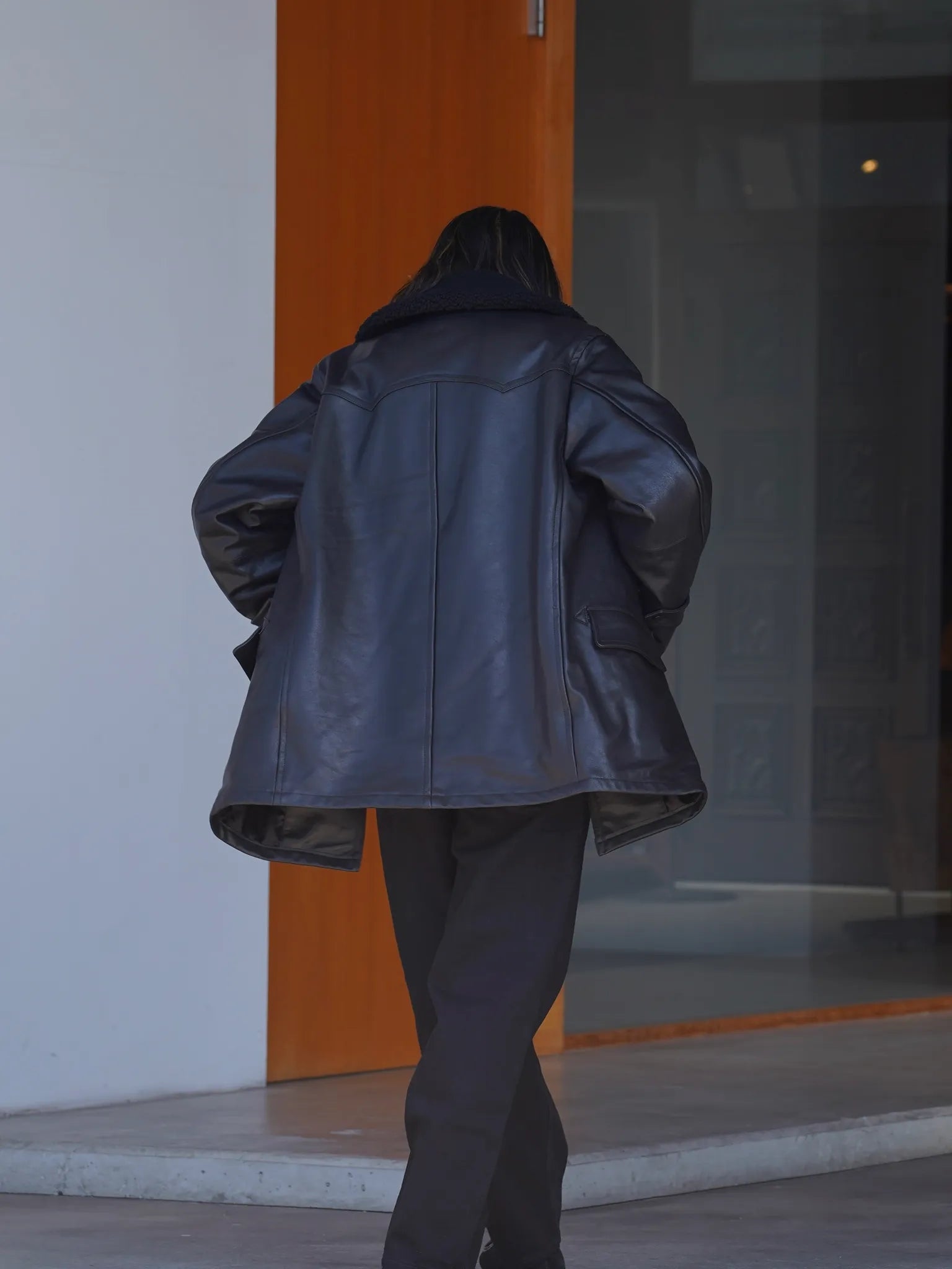 COMOLI ラムレザー カナディアンコート BLACK | CASANOVA&CO COMOLI ラムレザー カナディアンコート BLACK | CASANOVA&CO