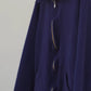 COMOLI | 縮絨ウール ジップショートジャケット PURPLE BLUE