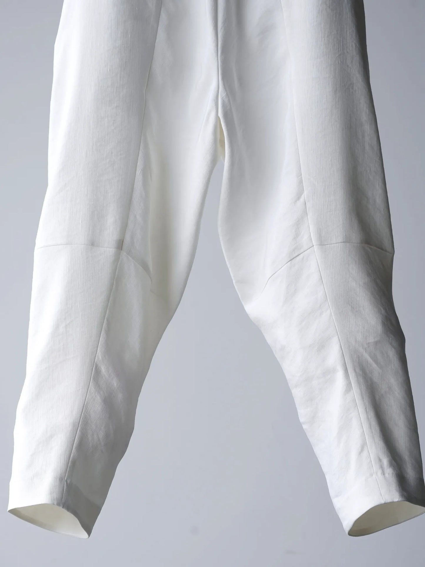 山内 | ビンテージシルクリネン・ワンカットイージーパンツ off white