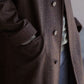 COHÉRENCE | CORB / CHEVRON TWEED JERSEY BROWN