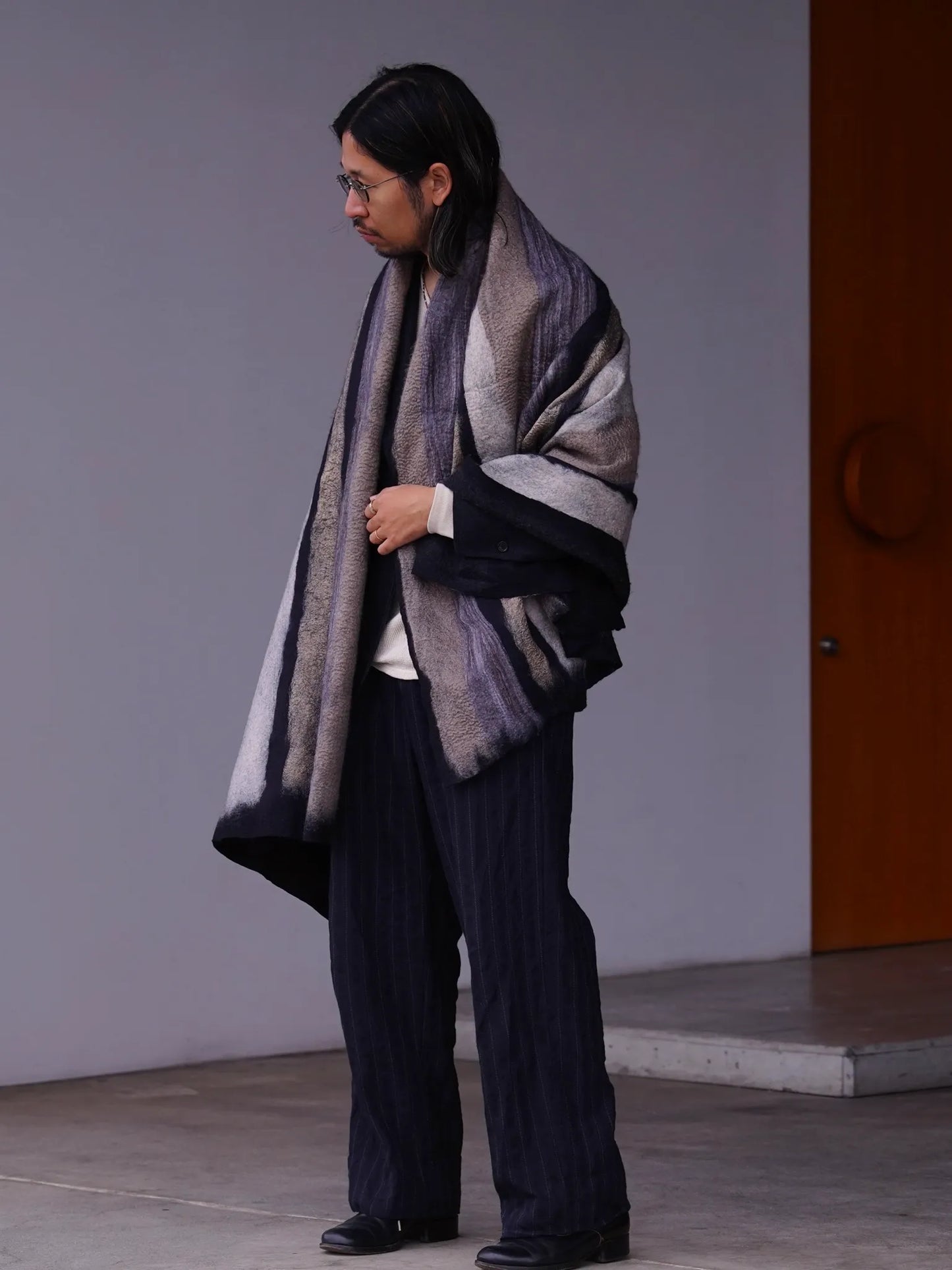 SILVANA MANETTI | PLAID 01 BROWN/BLACK/WHITE