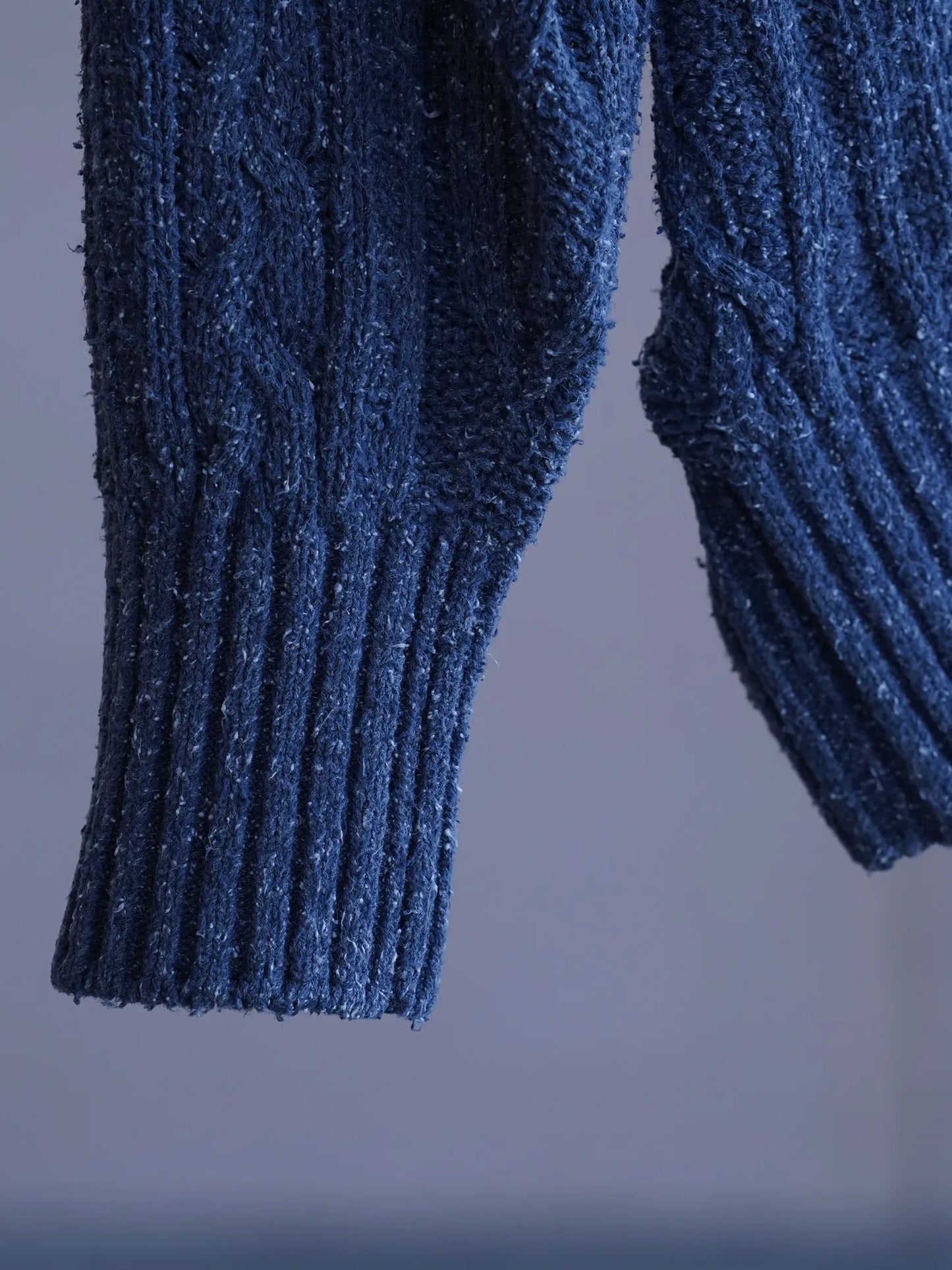 HERILL | Silknep cable Sweater Indigo