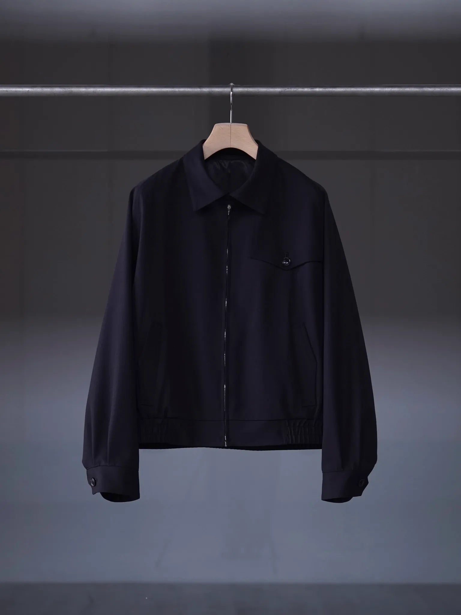 irenisa-gunflap-zip-blouson-dark-brown-1