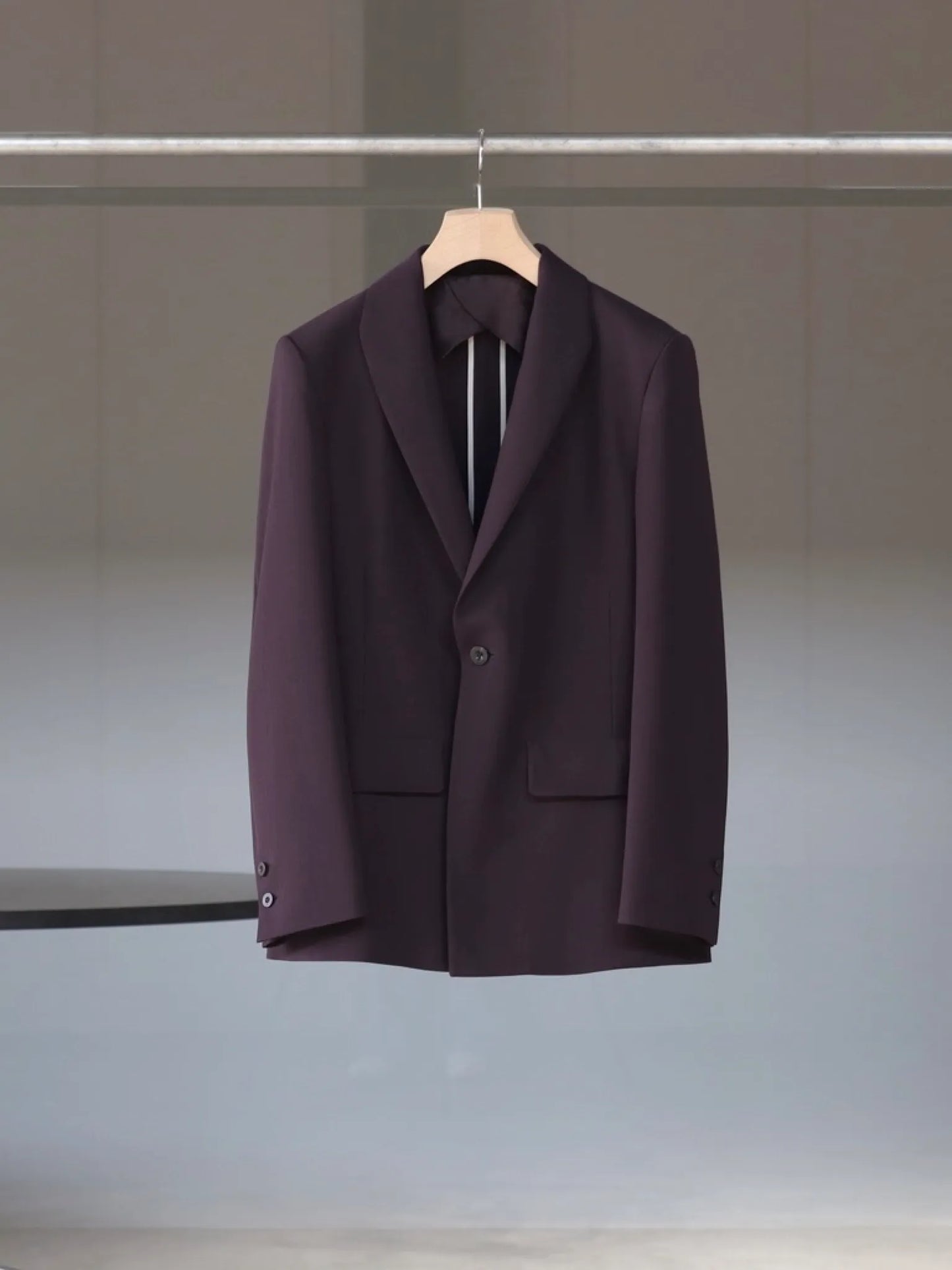 IRENISA MODIFIED SHAWL COLLAR JACKET BURGUNDY | CASANOVA&CO IRENISA MODIFIED SHAWL COLLAR JACKET BURGUNDY | CASANOVA&CO
