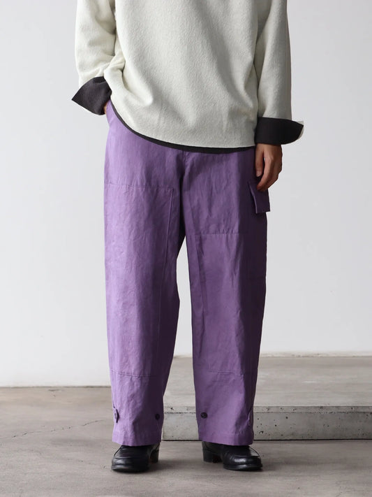 amachi-double-knee-cargo-pants-heavy-weight-purple-1