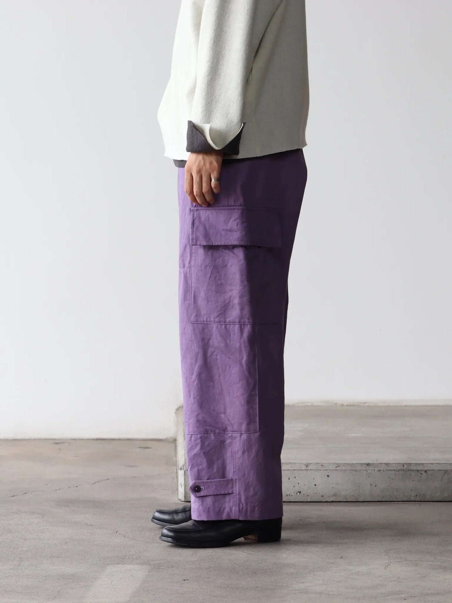 amachi-double-knee-cargo-pants-heavy-weight-purple-2
