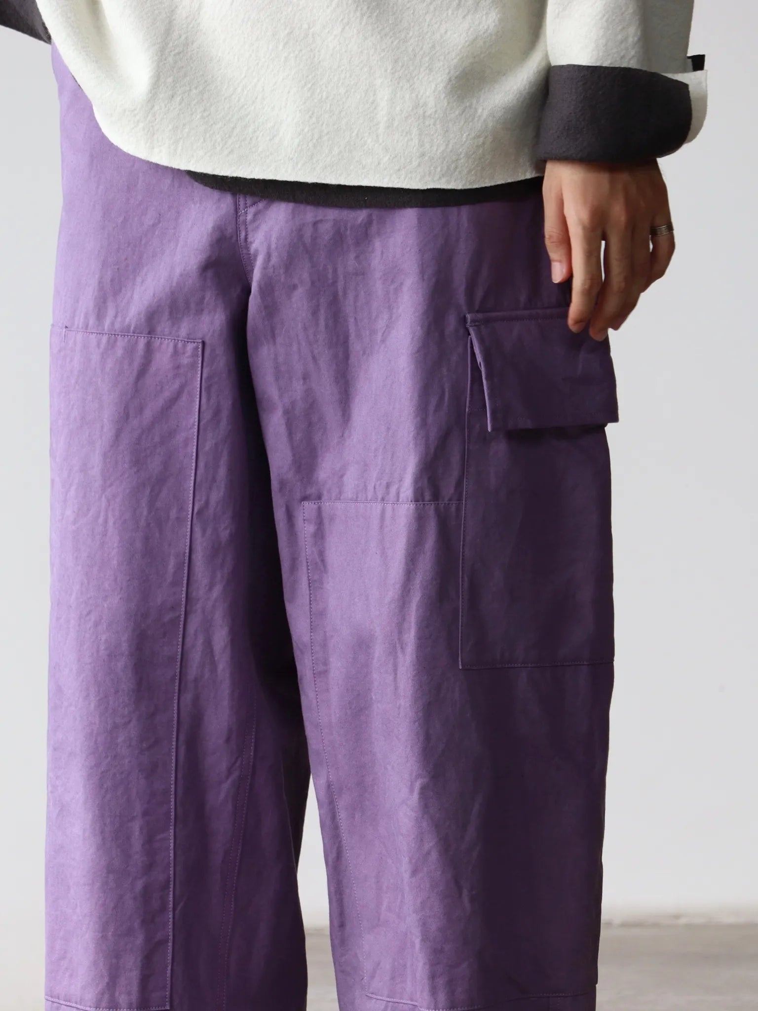 amachi-double-knee-cargo-pants-heavy-weight-purple-4