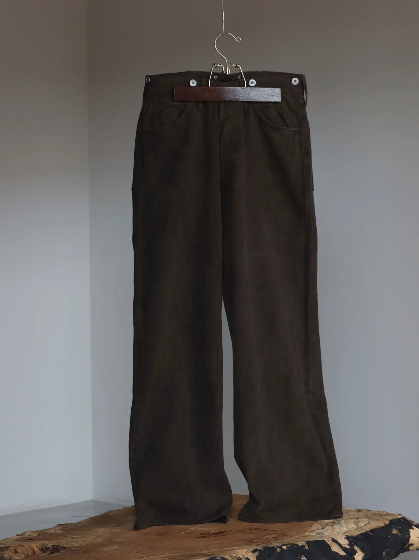 t-t-buckle-backedtrousers-mud-dyed-brown-1