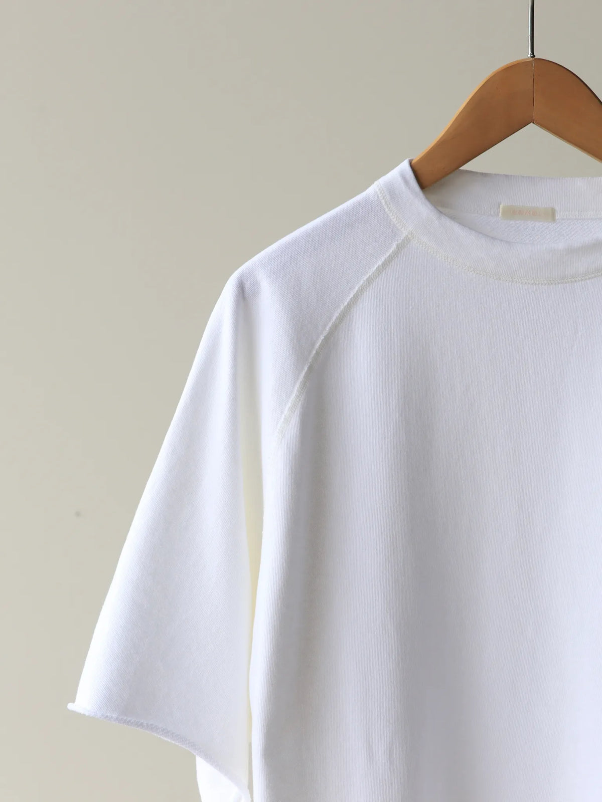 COMOLI LWコットン裏毛 半袖クルー WHITE | CASANOVA&CO (カサノヴァ COMOLI LWコットン裏毛 半袖クルー WHITE | CASANOVA&CO (カサノヴァ
