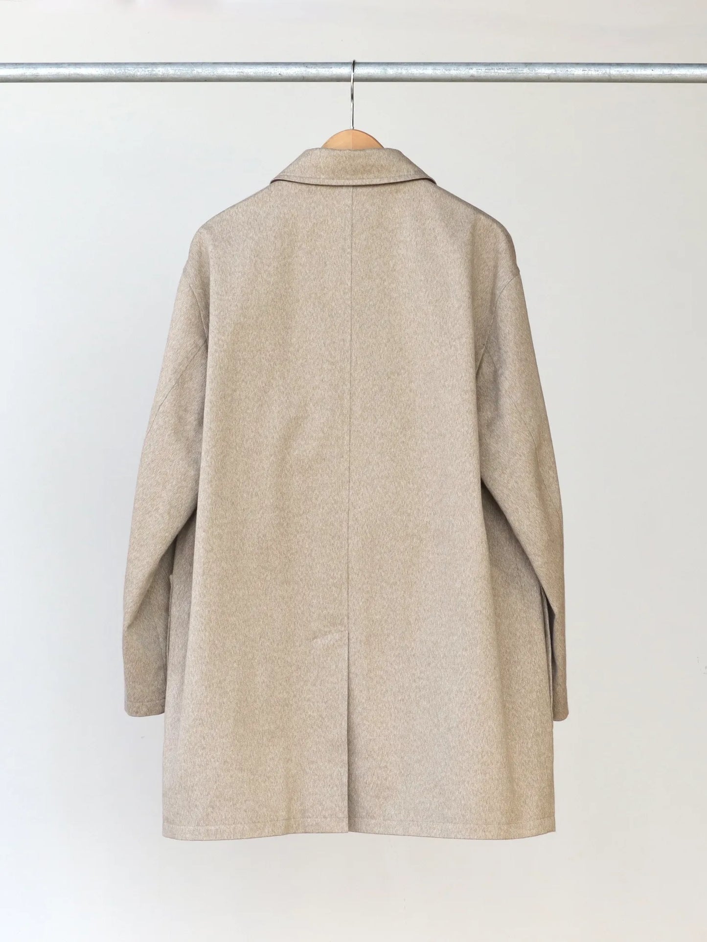 HERILL | Cotton twill Short coat Beige