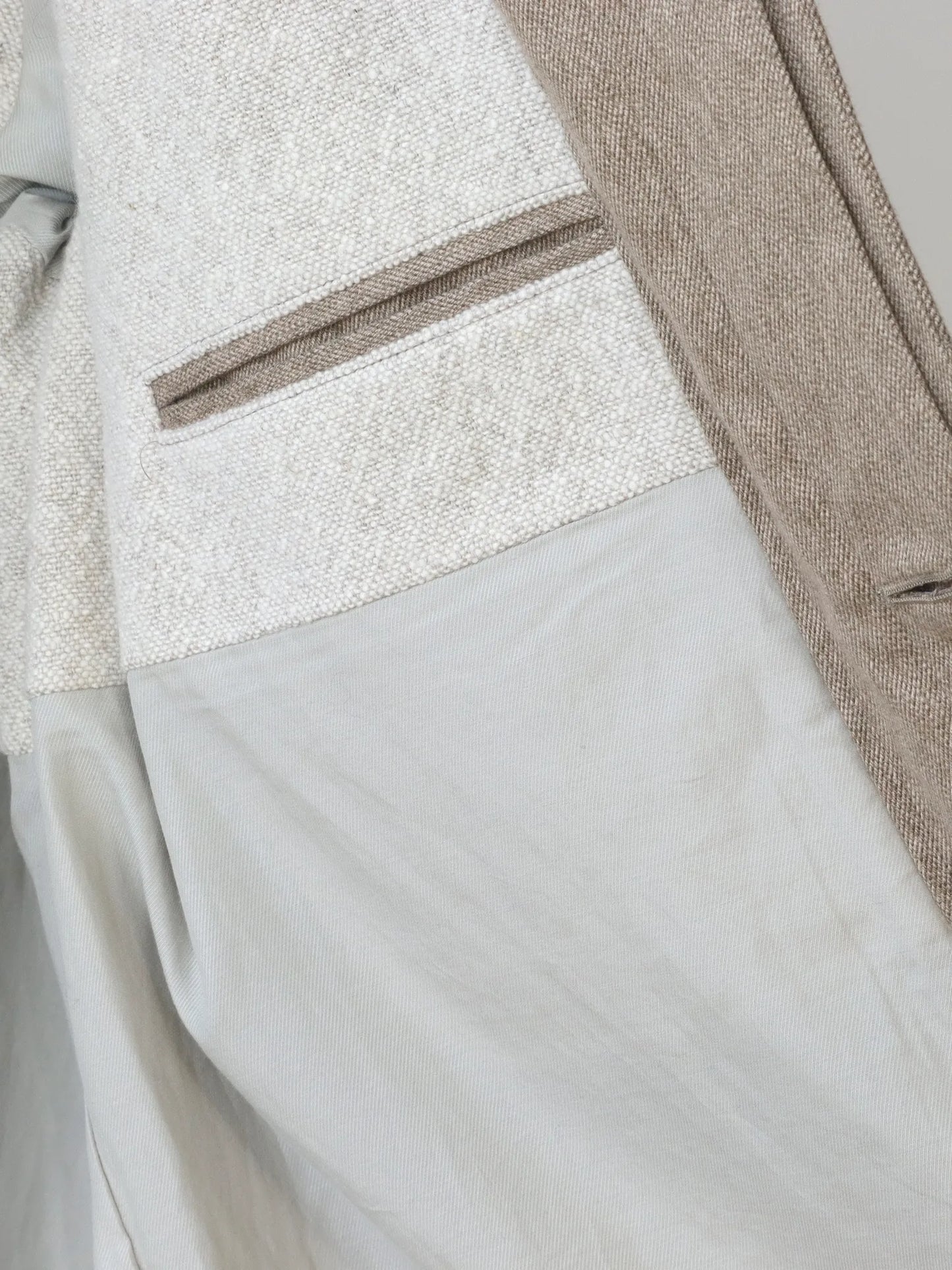 HERILL | Cotton twill Short coat Beige