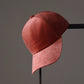 SARTO | VELVET CAP WITH SILVER BUTTON SALMON