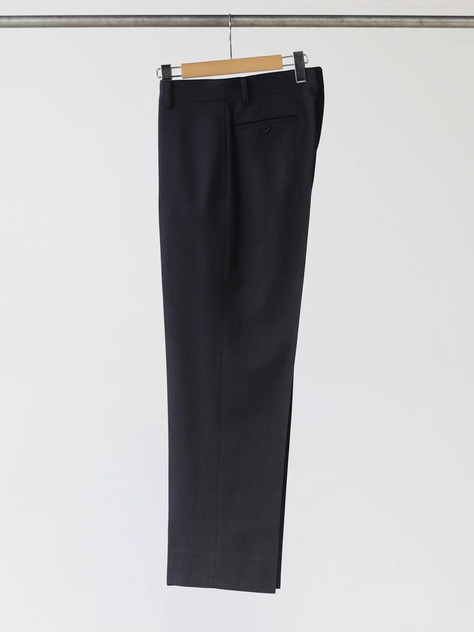 A.PRESSE Covert Cloth Trousers CHARCOAL | CASANOVA&CO (カサノヴァ 