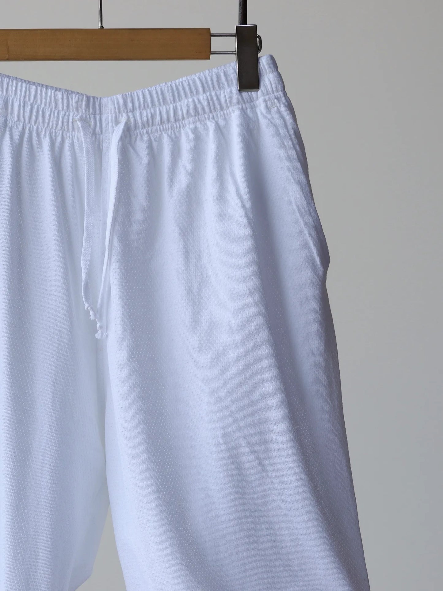 COMOLI コットンメッシュ ショーツ WHITE | CASANOVA&CO (カサノヴァ COMOLI コットンメッシュ ショーツ WHITE | CASANOVA&CO (カサノヴァ