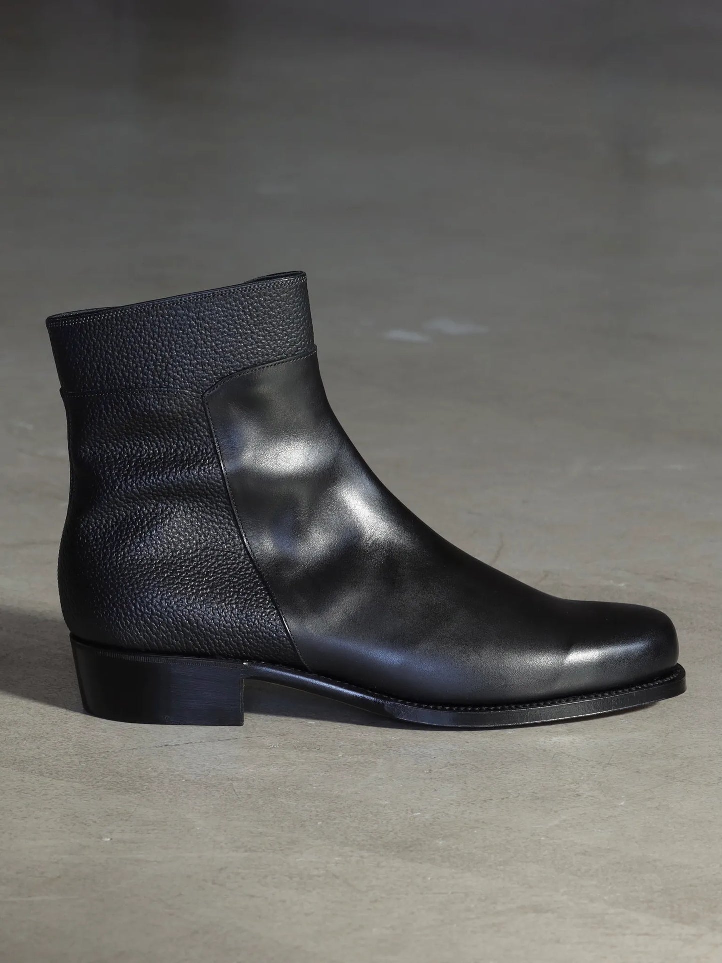 Post Production | Side Zip Boots Black