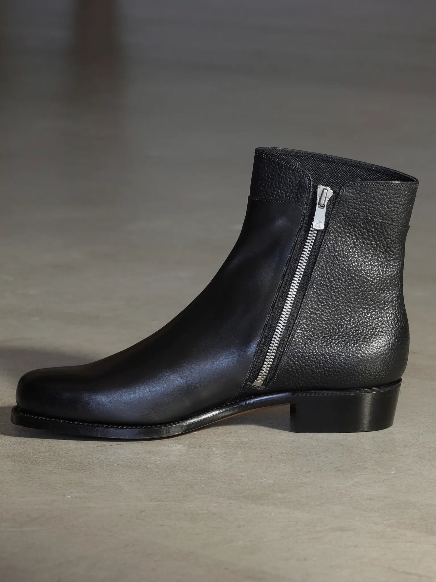 Post Production | Side Zip Boots Black