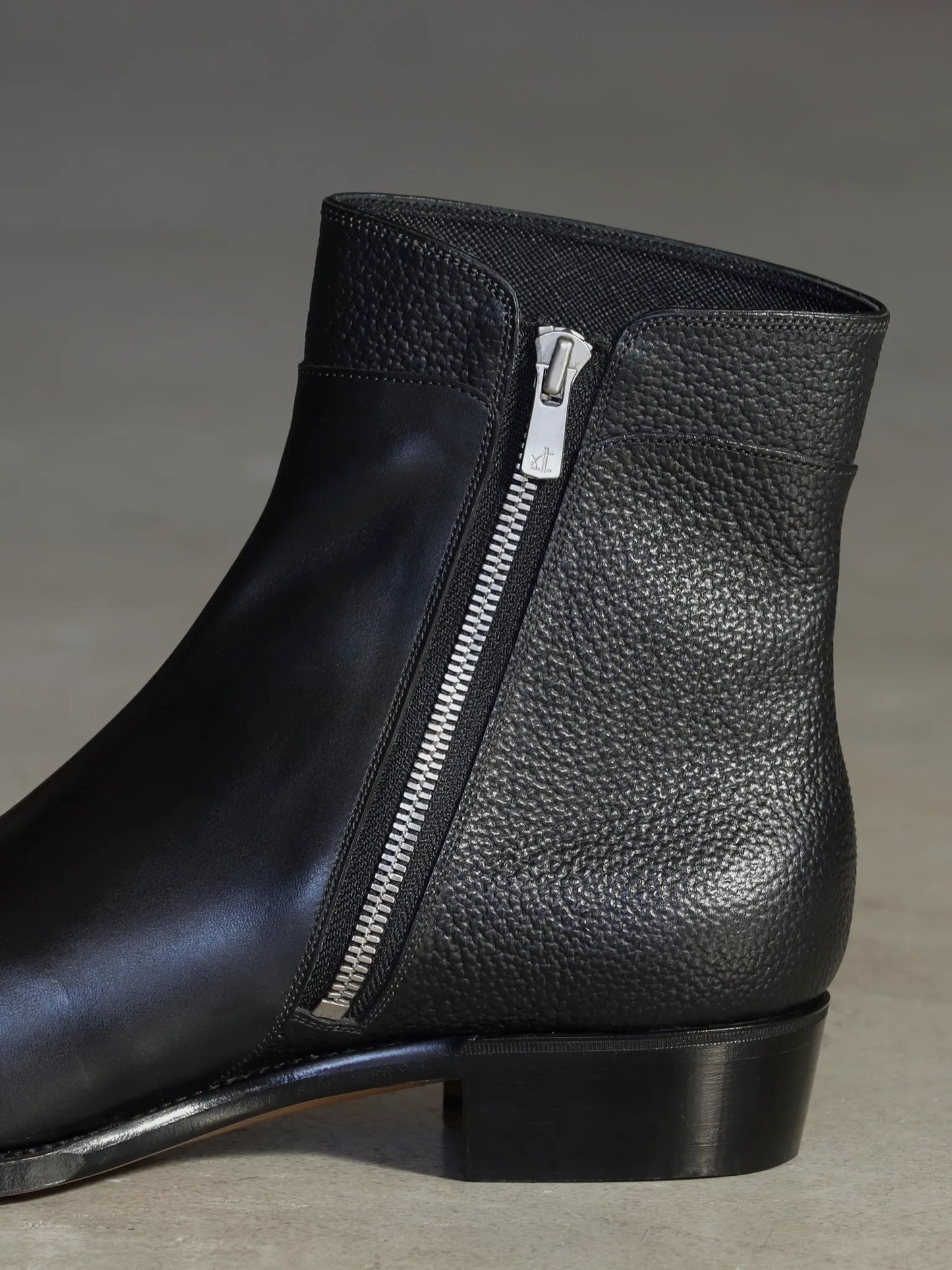 Post Production | Side Zip Boots Black