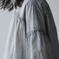 nomat-cotton-gathered-shirt-pearl-grey松煙染-5