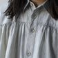 nomat-cotton-gathered-shirt-pearl-grey松煙染-9