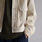 HERILL | Lambsuede Jacket Beige