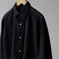 a-presse-double-weave-twill-regular-collar-shirt-black-3