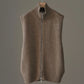 Olde H & Daughter | SILK LINEN VEST TAUPE