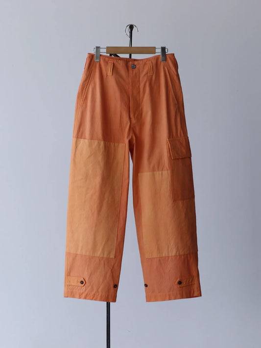 amachi-double-knee-cergo-pants-light-weight-orange-1