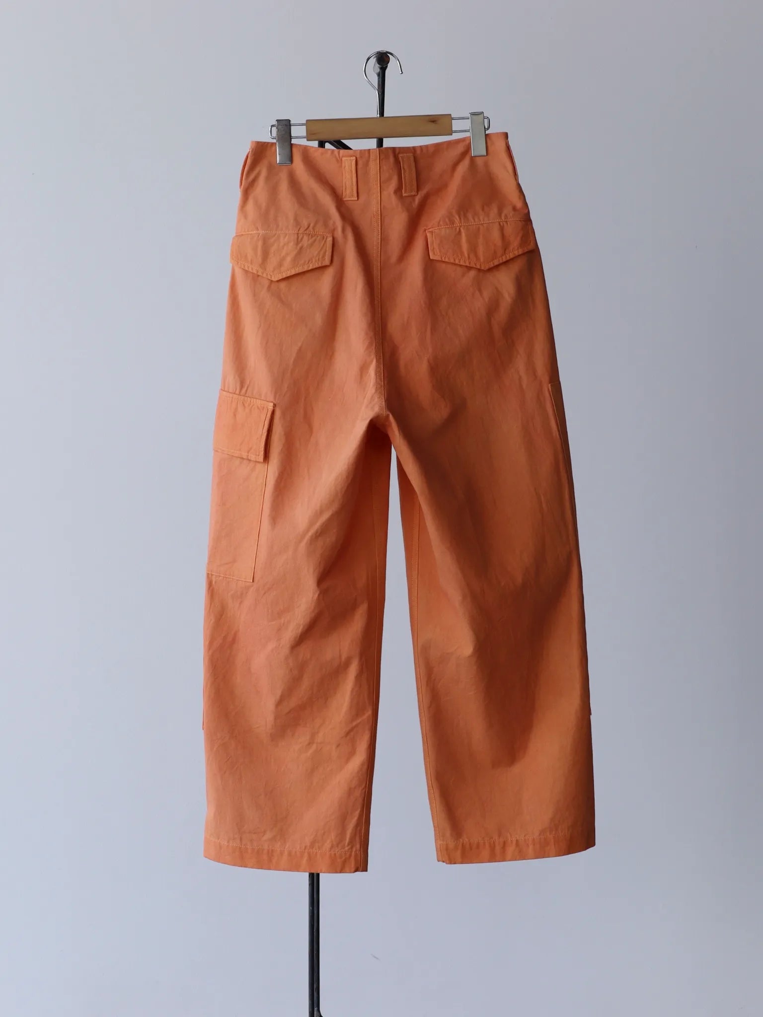amachi-double-knee-cergo-pants-light-weight-orange-2