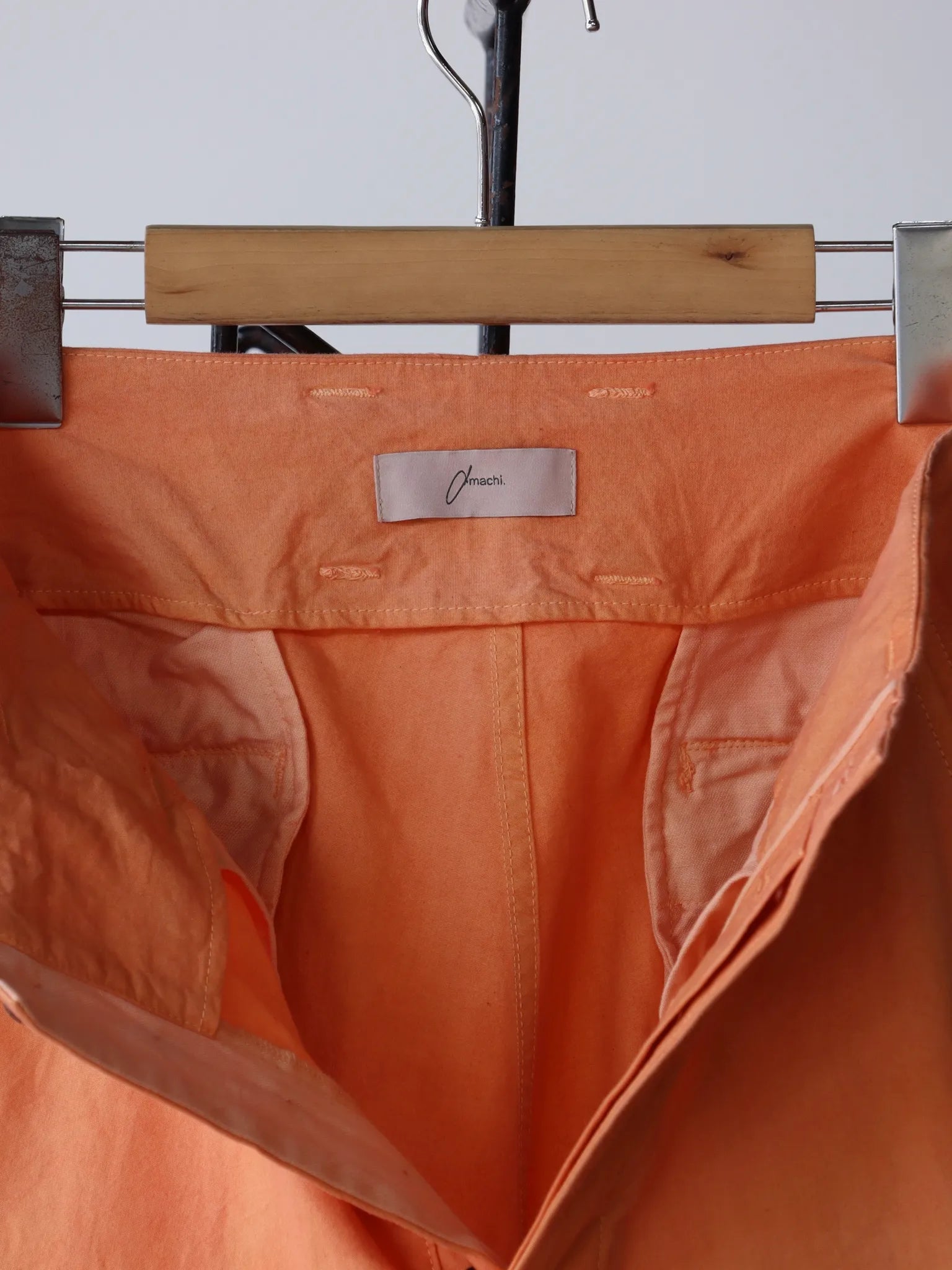 amachi-double-knee-cergo-pants-light-weight-orange-7