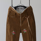 midorikawa-corduroy-slacks-camel-embroidery-5