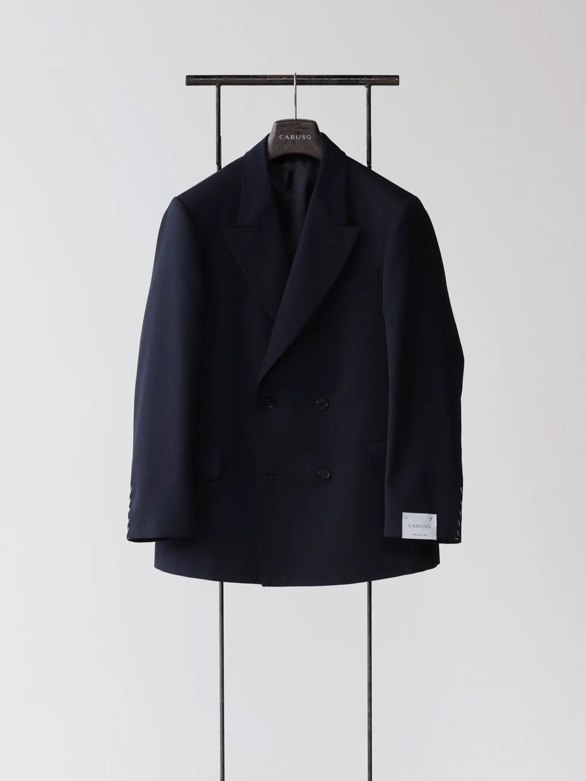 NEAT CARUSO × NEAT Double Jacket NAVY | CASANOVA&CO (カサノヴァ
