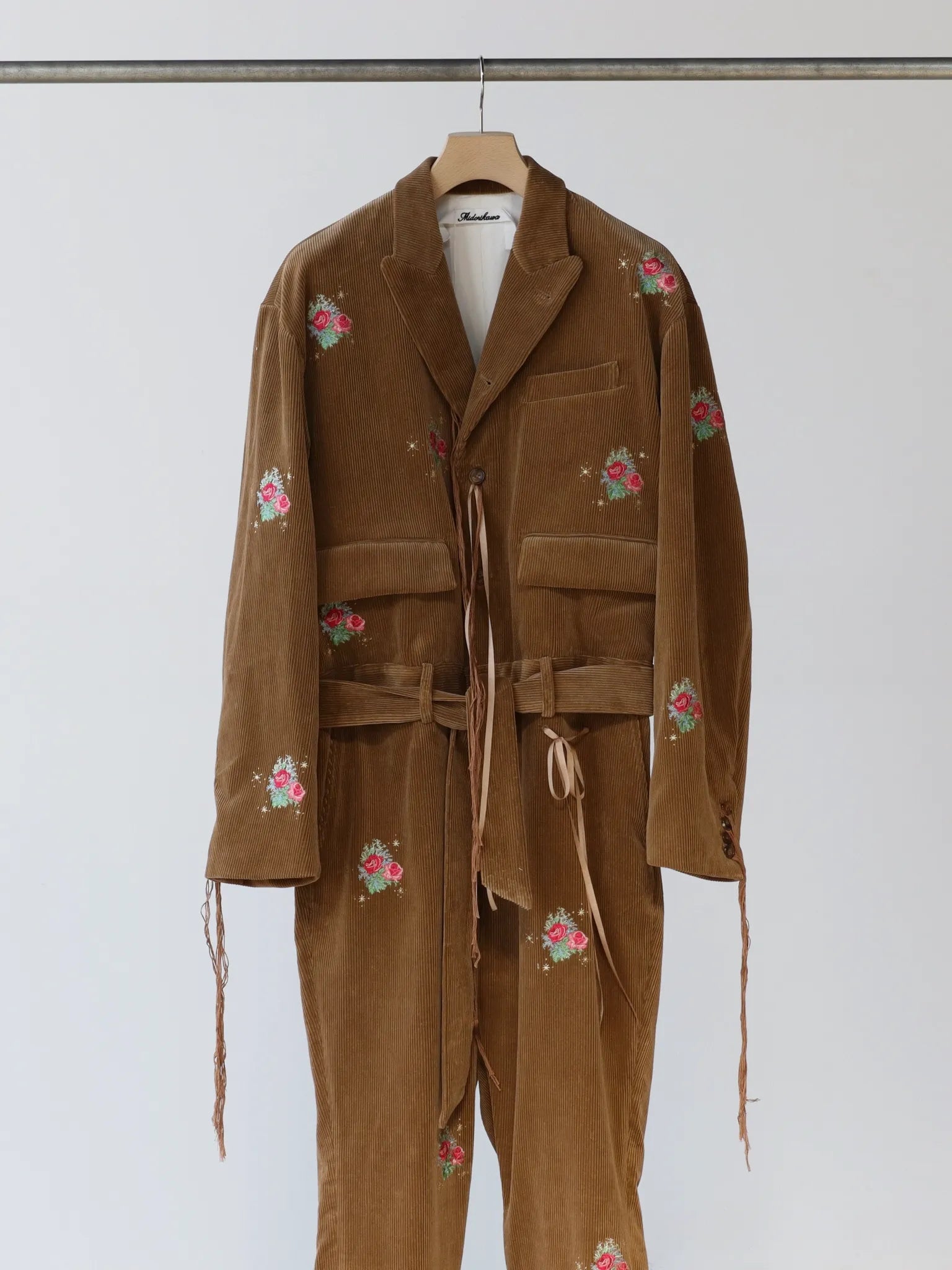 midorikawa-corduroy-jumpsuit-camel-embroidery-1