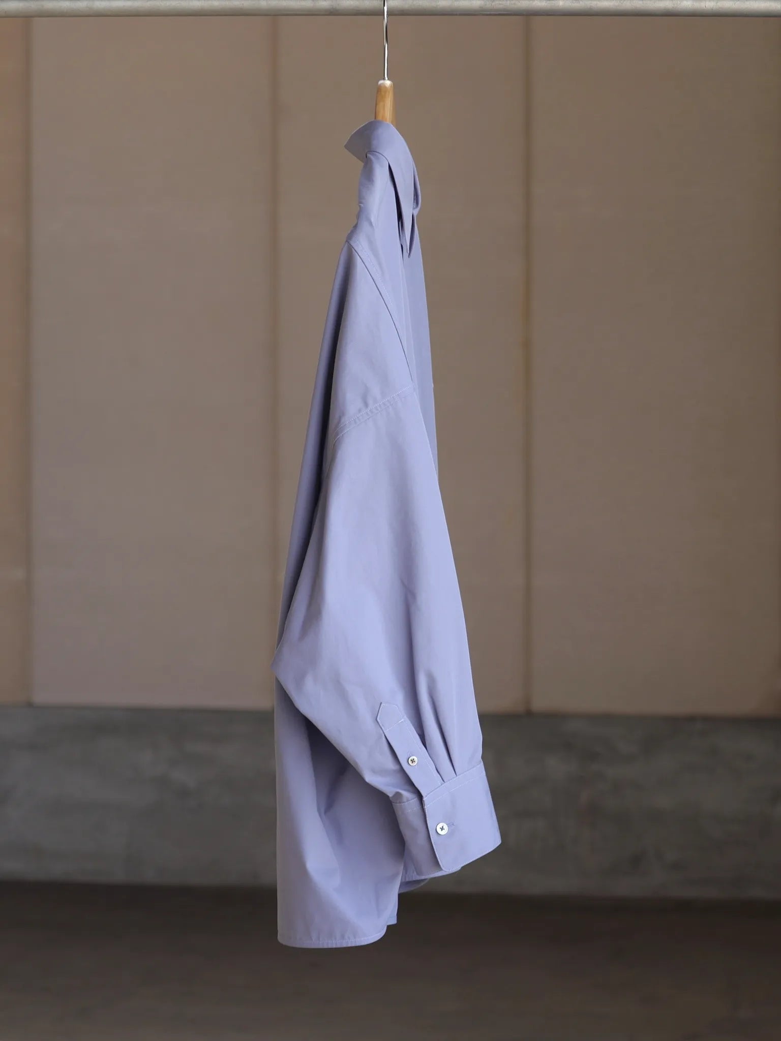 nonnotte Draping Shirt Type A Blue Granite | CASANOVA&CO Online Store nonnotte Draping Shirt Type A Blue Granite | CASANOVA&CO Online Store